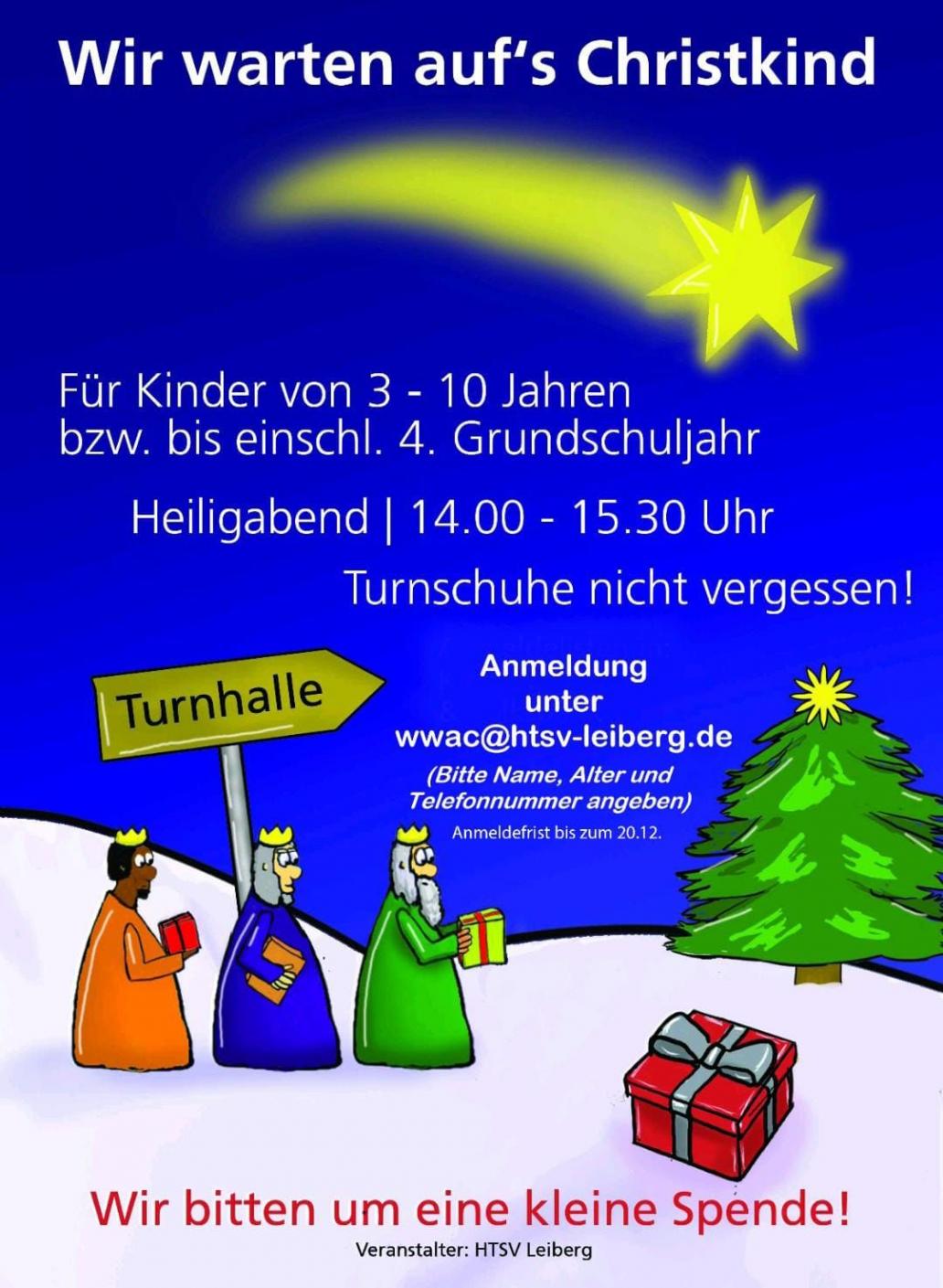 Plakat (Anmeldung bis 20.12)