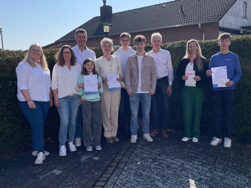 Verleihung Familiensportabzeichen
